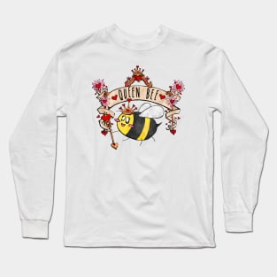 Queen Bee of Hearts Long Sleeve T-Shirt